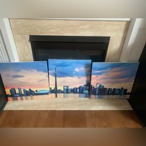 Toronto skyline artwork